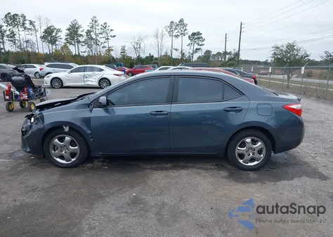 2014 Toyota Corolla Le z USA, uszkodzony, nr VIN 2T1BURHE3EC226791
